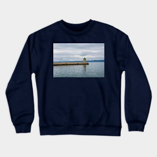 Bol Harbour, Brac Island, Croatia Crewneck Sweatshirt